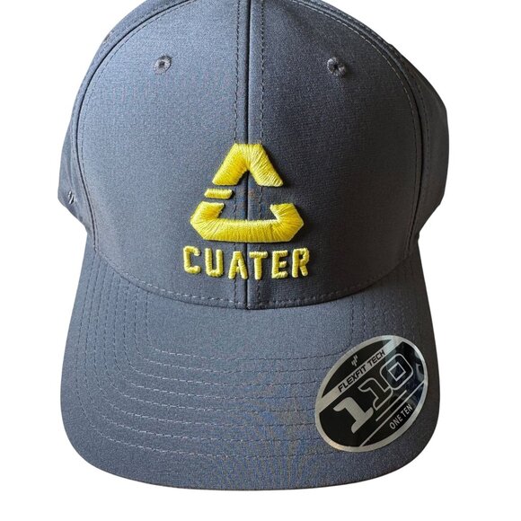 Cuater Travis Mathew Nero Snapback Golf Hat Dark Slate Yellow One Size NWT! - Picture 1 of 6